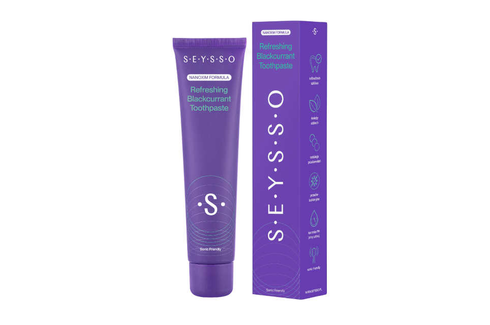 SEYSSO Color Refreshing Blackcurrant - Osvěžující zubní pasta 75ml