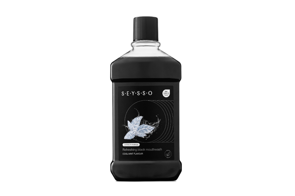 SEYSSO Carbon Black - Ústní voda 500 ml